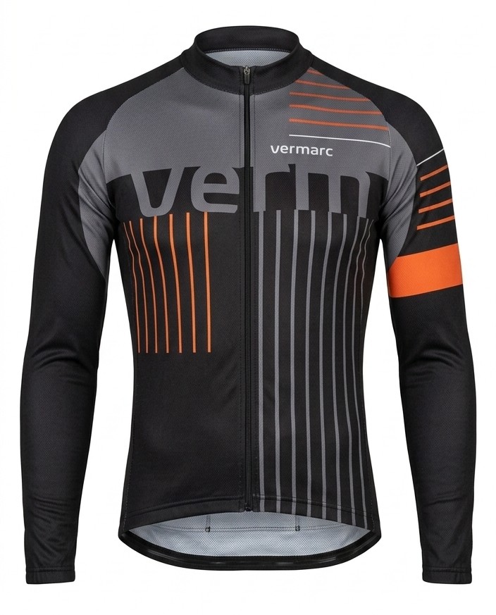 vermarc - langarm radtrikot