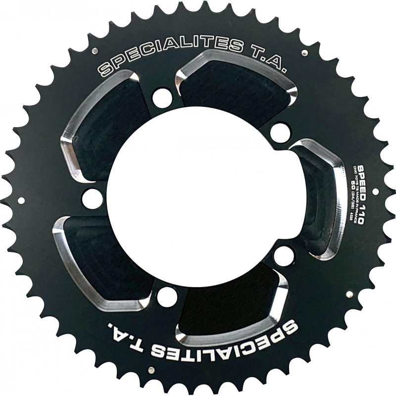 kettenblatt ta specialites speed aéro time trial/clm 110mm 5-arm 10/11-f