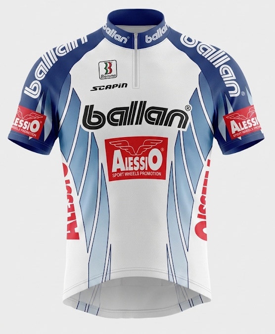 biemme kurzarm Trikot Alessio - Ballan team herren